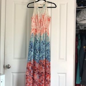 Floral maxi dress